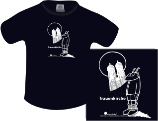 T-Shirt Motiv: Frauenkirche